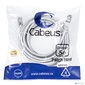 Cabeus PC-FTP-RJ45-Cat.5e-10m-LSZH Патч-корд F / UTP, категория 5е,  2xRJ45 / 8p8c,  экранированный,  серый,  LSZH,  10м
