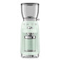 Кофемолка, SMEG CGF01PGEU,  пастельный зеленый
