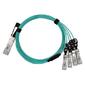 Кабель AOC QSFP+-4XSFP+ 3M LR-LINK