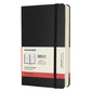 Ежедневник Moleskine ACADEMIC Large 130х210мм датир.18мес 592стр. фиксирующая резинка черный