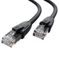 GCR Патч-корд прямой 1.0m UTP кат.6,  черный,  24 AWG,  ethernet high speed,  RJ45,  T568B,  GCR-52526
