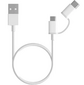 Xiaomi Mi 2-in-1 USB Cable Micro USB to Type C 100cm