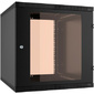 Шкаф коммутационный C3 Solutions WALLBOX LIGHT  (NT176969) настенный 9U 600x650мм пер.дв.стекл несъемн.бок.пан. направл.под закл.гайки 35кг черный 600мм 23кг 475мм IP20 сталь
