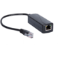 OSNOVO PoE-конвертер Gigabit Ethernet 48V в 24V,  методы PoE: вх. - A (1, 2 (+);3, 6 (-)) и B (4, 5 (+);7, 8 (-)),  вых.- B (4, 5 (+);7, 8 (-)).