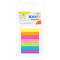 Набор самоклеящихся неоновых закладок Hopax 21618 из бумаги 50*10мм 7*40л 7 цветов