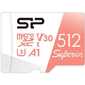 Silicon Power SP512GBSTXDV3V20SP  Superior A1 512GB microSDXC Class 10 UHS-I U3 100 / 80 Mb / s  (SD адаптер)