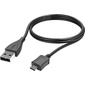 Кабель Hama 00173891 USB A  (m) micro USB B  (m) 1м черный