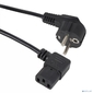 VCOM CE021R-CU0.5-1.8M Кабель комп - розетка 220V EU  (угол-угол)<VDE> 3GX0, 5mm2,  1, 8m,  медь, 