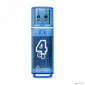 Smartbuy USB Drive 4GB Glossy series Blue  (SB4GBGS-B)