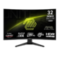 Монитор MSI 31, 5" MAG 325CQF 1000R,  16:9,  QHD,  VA,  1ms,  300cd,  180Hz,  HDMI,  DP,  USB-C