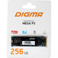 Накопитель SSD Digma PCI-E x4 256Gb DGSM3256GP33T Mega P3 M.2 2280