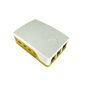 Корпус ACD  White+Yellow ABS Case for Raspberry 4B