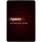Apacer SSD PANTHER AS350X 1TB SATA 2.5" 7mm,  R560 / W540 Mb / s,  IOPS 93K / 80K,  MTBF 1, 5M,  3D NAND,  600TBW,  Retail,  3 years  (AP1TBAS350XR-1)