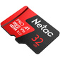 Флеш-накопитель NeTac Карта памяти Netac MicroSD P500 Extreme Pro 32GB,  Retail version card only