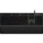 Клавиатура Logitech G513 Tactile  (GX Brown switches) механическая черный USB Multimedia for gamer LED  (подставка для запястий)