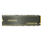 Твердотельный накопитель /  ADATA SSD LEGEND 800,  500GB,  M.2 (22x80mm),  NVMe 1.4,  PCIe 4.0 x4,  3D NAND,  R / W 3500 / 2200MB / s,  IOPs н.д. / н.д.,  TBW 300,  DWPD 0.55,  with Heat Sink  (3 года)