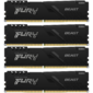 Kingston KF436C17BBK4 / 32 DRAM 32GB 3600MHz DDR4 CL17 DIMM  (Kit of 4) FURY Beast Black