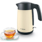 Чайник электрический Bosch TWK7L467 1.7л. 2400Вт бежевый  (корпус: нержавеющая сталь)