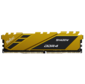 Модуль памяти DDR4 Netac Shadow 8GB 3600MHz CL18 1.35V  /  NTSDD4P36SP-08Y  /  Yellow  /  with radiator