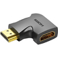 Адаптер-переходник Vention AIQB0 HDMI v2.0 19M / 19F угол 270