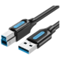 Кабель Vention USB 3.0 AM / BM  - 1.5м