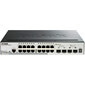 D-Link DGS-1510-20 / A1A,  Gigabit Stackable SmartPro Switch with 16 10 / 100 / 1000Base-T ports,  2 Gigabit SFP,  2 10G SFP+ ports