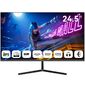 Монитор 24.5" AIWA MD2512 Black  (IPS,  1920x1080,  D-Sub+HDMI+DP,  4 ms,  178° / 178°,  300 cd / m,  1000:1,  100Hz,  Spk)