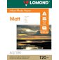 Фотобумага LOMOND Односторонняя Матовая / Матовая A3 / 120 / 100л.