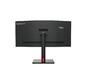 Монитор Lenovo 34" T34w-30 Black / Red Curved 1500R,  21:9,  VA,  3440 x 1440,  4ms,  350cd,  60Hz,  1xHDMI,  1xDP,  4xUSB,  USB-C,  LAN,  HAS