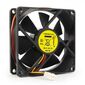 Gembird Вентилятор для корпуса 80x80x25mm,  ball,  узкий разъем 3 pin [FANCASE / BALL]