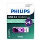 Флеш накопитель 64GB PHILIPS VIVID3.0 64GB,  USB 3.0