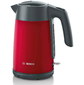 Чайник электрический Bosch TWK7L464 1.7л. 2400Вт красный  (корпус: нержавеющая сталь)