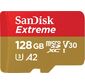 Флеш карта microSDXC 128Gb Class10 Sandisk SDSQXA1-128G-GN6MA Extreme + adapter