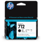 Картридж струйный HP 712 3ED70A черный  (38мл) для HP DJ Т230 / 630