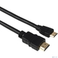 Кабель HDMI to miniHDMI  (19M -19M) 1.8м Exegate,  ver1.4,  позолоченные контакты
