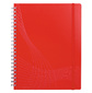 Блокнот Avery Zweckform NOTIZIO 7035 A4 пластик 90стр. клетка спираль двойная красный