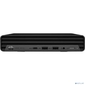 Неттоп HP ProDesk 400 G9 Mini i5 14500T  (1.7) 16Gb SSD512Gb UHDG 730 Windows 11 Pro 64 GbitEth WiFi BT 90W мышь клавиатура черный  (CA1B3AT)