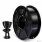 - /  Филамент NVPRINT Silk PLA+ Black для 3D печати диаметр 1.75мм  длина 330 метров  масса 1 кг