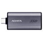 Твердотельный диск A-DATA External SC750 серый SC750-1000G-CCBK 1TB USB 3.2 Gen 2 Type-C,  [R / W -1050 / 1000 MB / s]