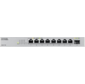 Коммутатор Zyxel XMG-108-ZZ0101F 8x2.5Гбит / с 1SFP+ неуправляемый