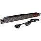 Блок розеток TWT  (TWT-PDU19-10A8P-1.8) 19" 8 шт.. 10A 250V. шнур питания 1.8 м
