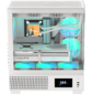 Корпус Formula V Line Crystal E1 White,  ATX,  TYPE-C*1,  USB3.0*2,  Switch Display Panel