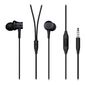 Проводные наушники с микрофоном Xiaomi Mi In-Ear Headphones Basic Black  /  Mi Piston Fresh Bloom Matte Black HSEJ03JY  (ZBW4354TY)  (522184)