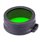 Фильтр для фонарей Nitecore NFG70 зеленый d70мм  (упак.:1шт)