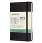 Еженедельник Moleskine CLASSIC WKLY VERTICAL Pocket 90x140мм 144стр. черный