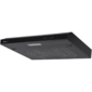 Вытяжка HOMSair HORIZONTAL 60 Black /  подвесная,  ползунковое управление,  3 скорости,  420 м3 / ч,  до 12 м2,  45 дБ,  светодиодное LED-освещение,  угольный фильтр CF152  (H) 1 шт,  ШхДхВ: 600х465х80 мм,  черный