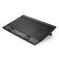 Подставка для ноутбука Deepcool WIND PAL FS 17" 382x262x24mm 22-27dB 2xUSB 793g Fan-control Black