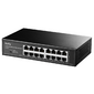 16-Port 10 / 100 Mbps Switch,  16 10 / 100 Mbps RJ45 Ports,  Switch / VLAN / Extend working mode DIP switch,  Rack-mountable Steel Case,  Power Saving,  Plug & Play,  Rack-Mount kits included