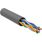 Кабель информационный ITK Generica BC1-C5E04-111-305-TL-R-G кат.5E U / UTP 4X2 1Om PVC внутренний 305м серый