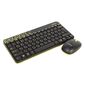 Комплект  (клавиатура + мышь) Logitech Wireless Desktop MK240 Nano Black Retail Combo